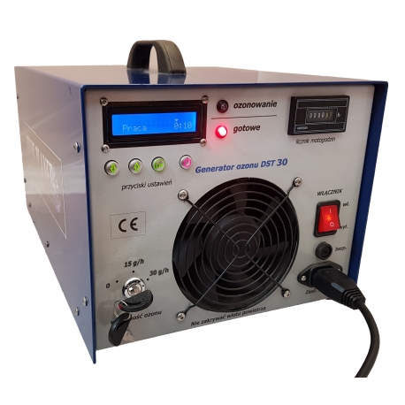Generator Ozonu 30g/h ozonator ciśnieniowy zasilany tlenem z koncentratora